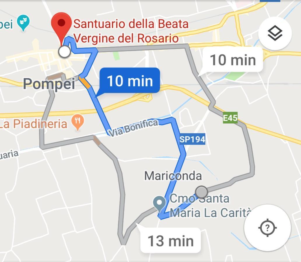 Villa Rosa Pompei Studios Santa Maria La Carità Dış mekan fotoğraf